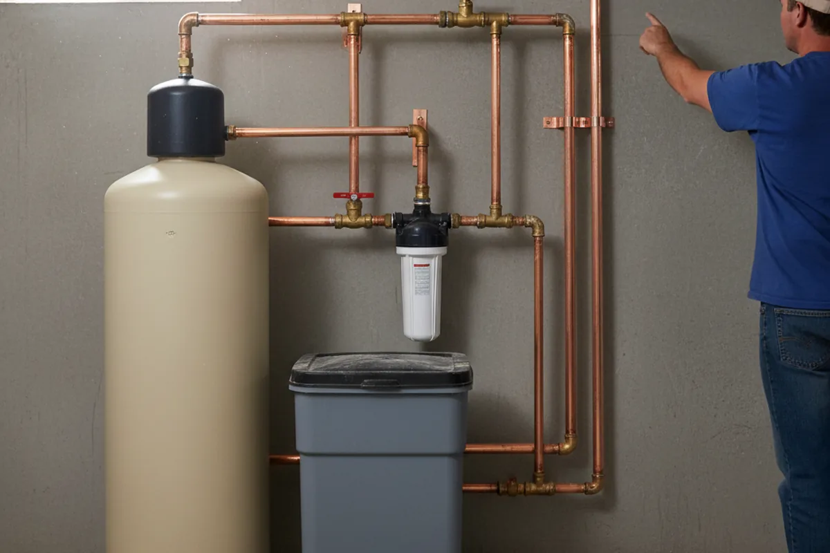 Whole-house water treatment system installed in Brewerton